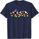 Disney Cruise Sailor Mickey Mouse Vacation at Sea Poses T-Shirt - T-Shirt | Navy