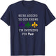 Mardi Gras We Got the Baby Krewe Pregnancy Announcement T-Shirt - T-Shirt | Navy