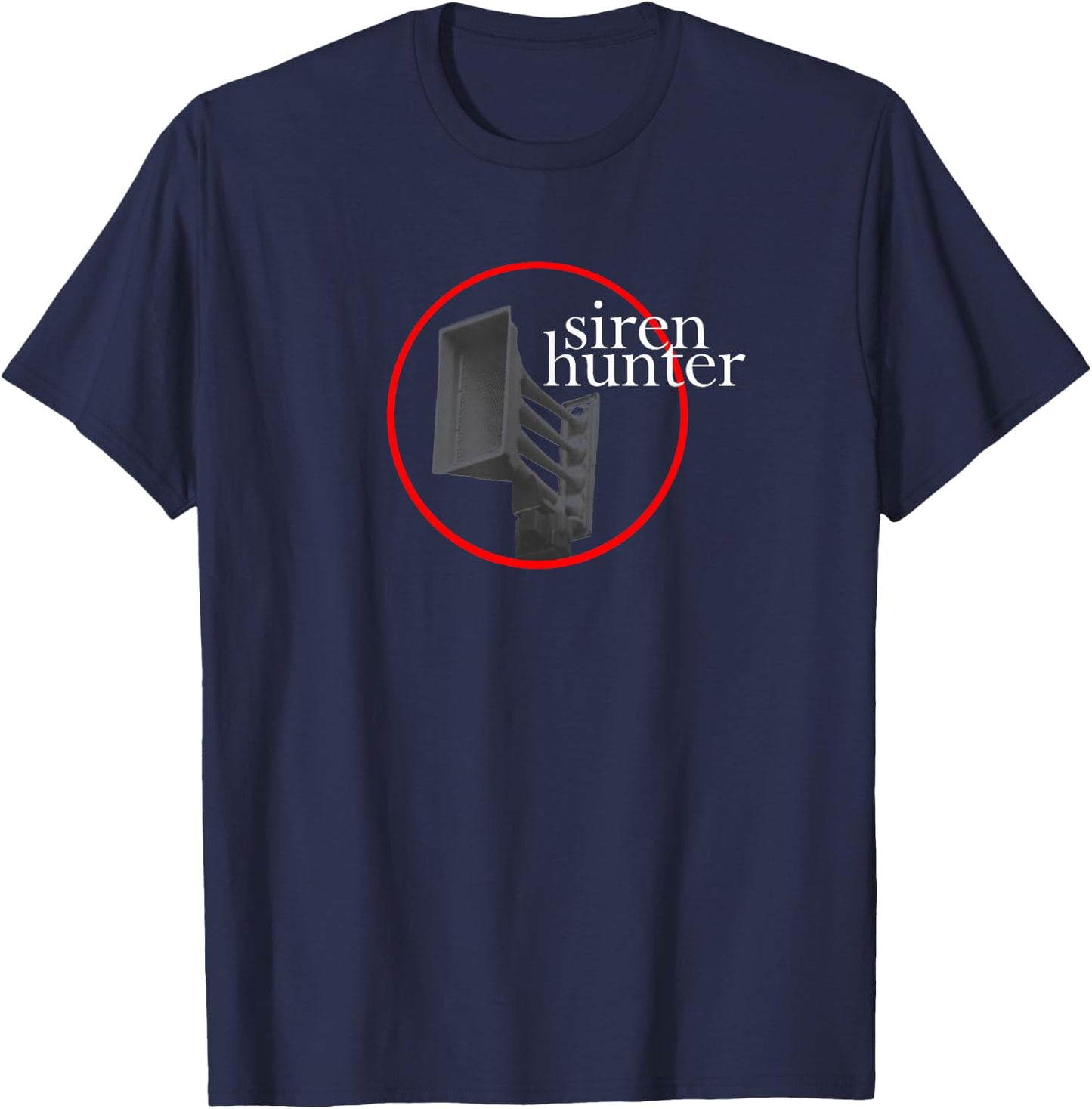 Siren Hunter Tornado Siren T-Shirt - T-Shirt | Navy