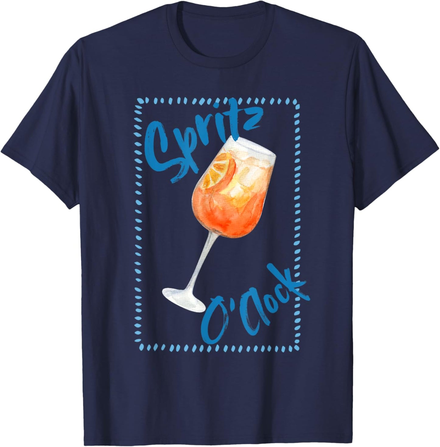 Spritz o'clock Feeling spritzy Spritz Club T-Shirt - T-Shirt | Navy