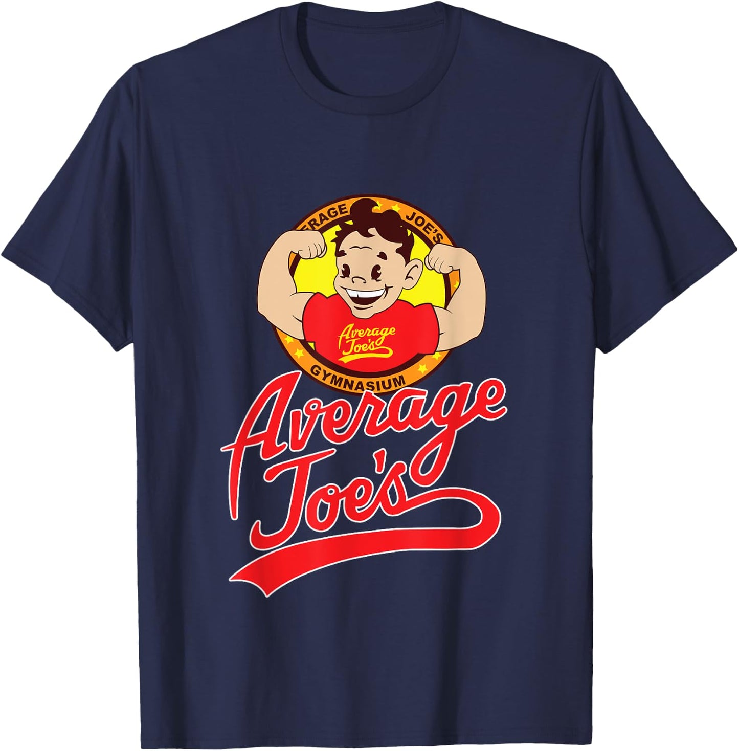 TerraShirts: Average Joe's Gym Shirt T-Shirt - T-Shirt | Navy