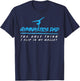 Gymnastics Dad the Only Thing I Flip is My Wallet T-Shirt - T-Shirt | Navy