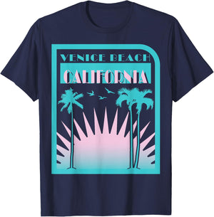 Venice Beach Muscle T shirts Women T-Shirt - T-Shirt | Navy
