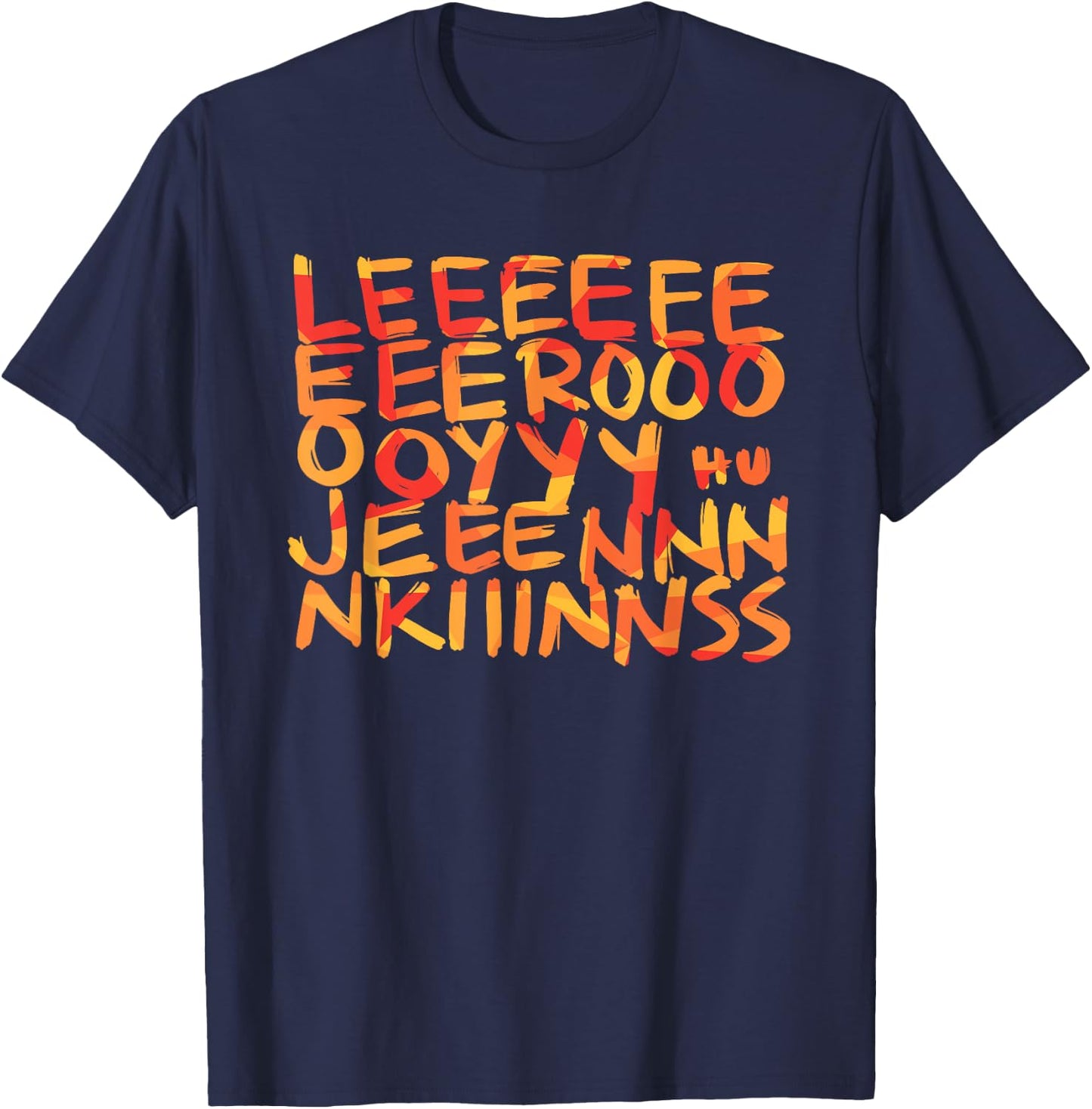 Leroy Jenkins Funny Video Game T-Shirt - T-Shirt | Navy