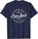 NAUTICAL Anchor Pismo Beach California Travel Vacation T-Shirt - T-Shirt | Navy