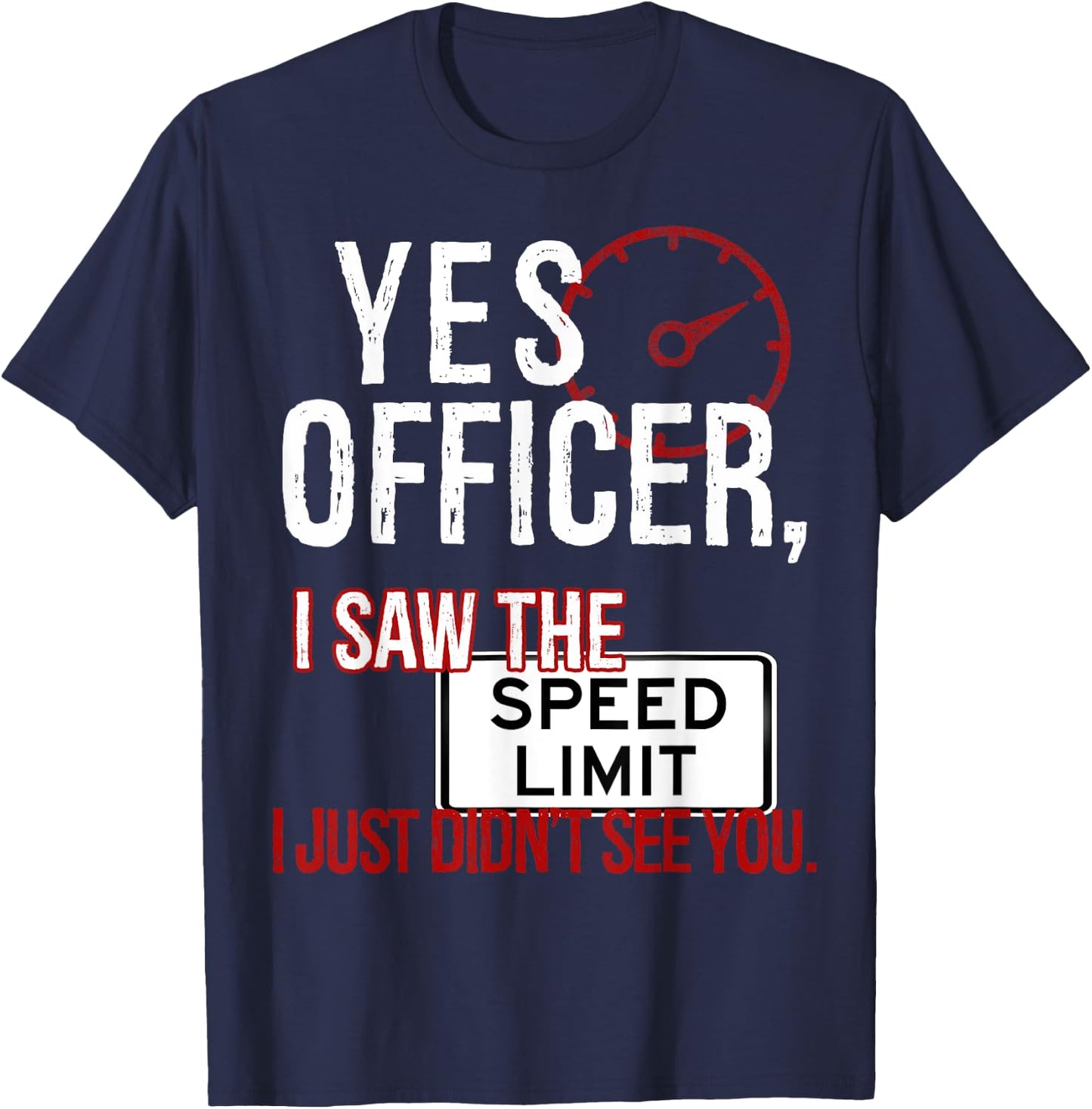 Humor Driver Police Mechanic Gift Car Mechanics T-Shirt - T-Shirt | Navy