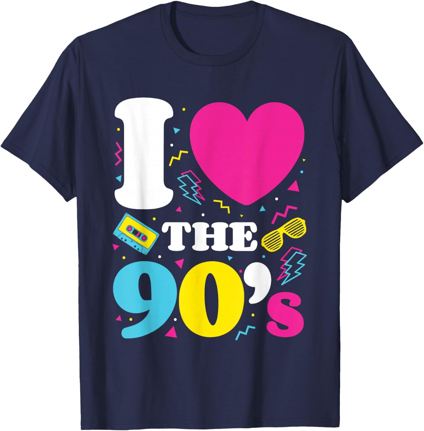 90's, 1990's, Nineties, Costume themed For Nostalgia Party T-Shirt - T-Shirt | Navy