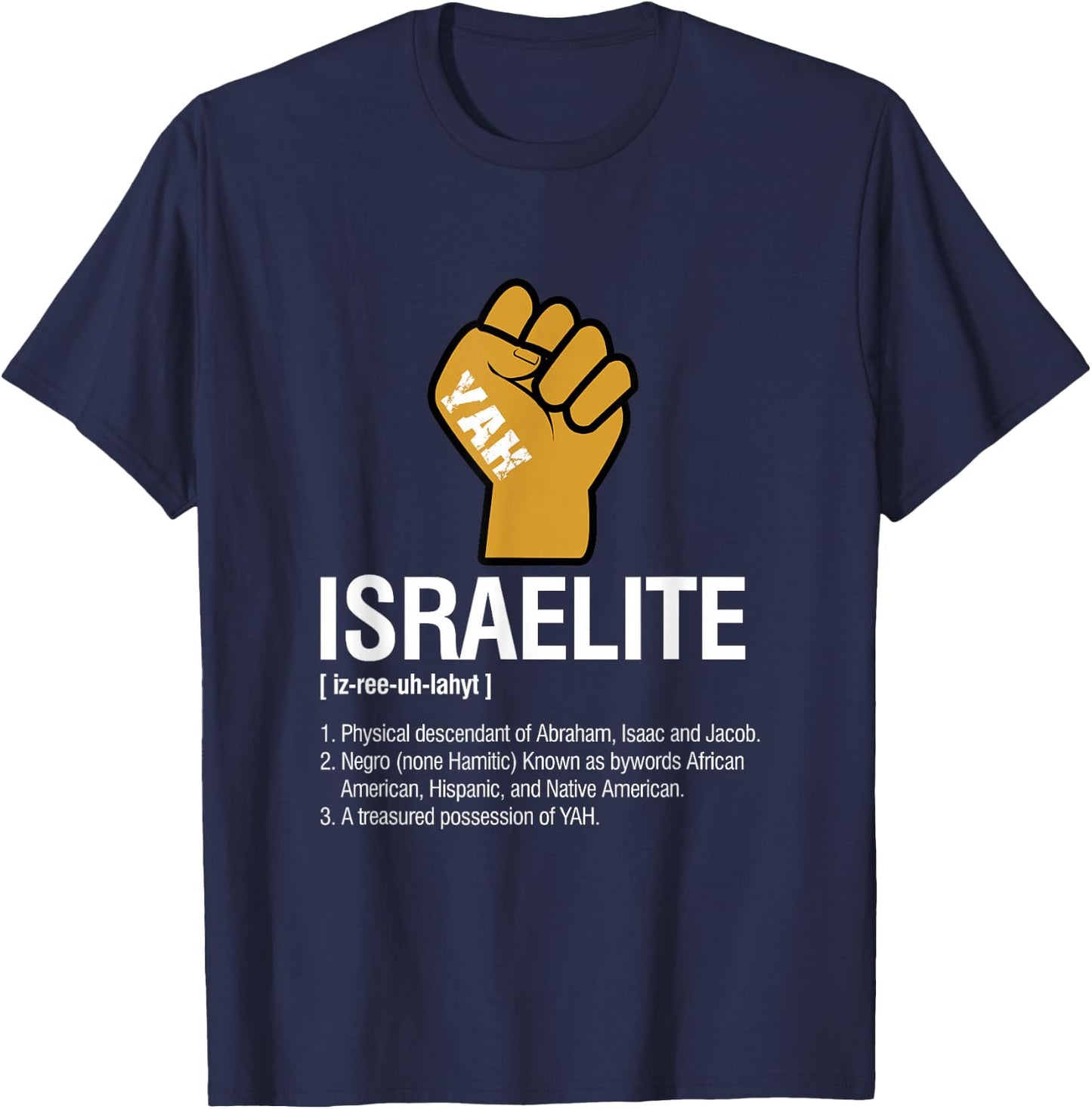 Israelite Definition T-Shirt - T-Shirt | Navy
