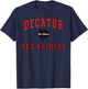 Decatur High School Red Raiders C1 T-Shirt - T-Shirt | Navy