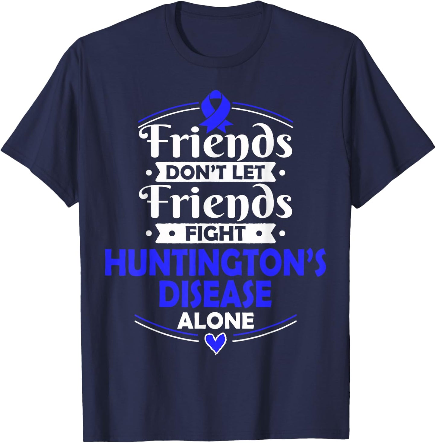 Huntington's Disease Awareness HD T Shirt T-Shirt - T-Shirt | Navy