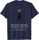 Funny Barking Spider Farting Arachnid Novelty T Shirt T-Shirt - T-Shirt | Navy