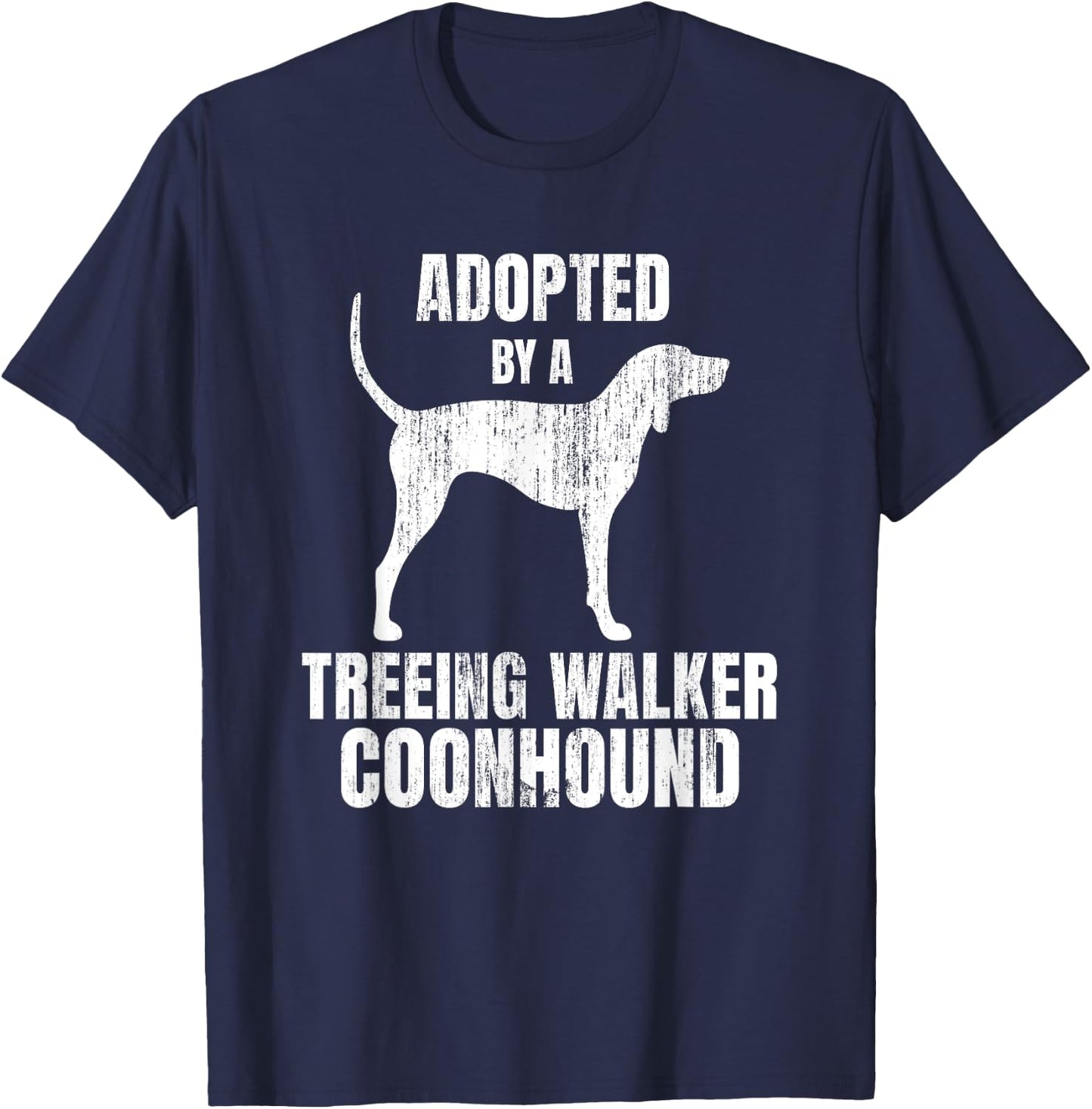 Treeing Walker Coonhound - Funny Dog Lover T-Shirt - T-Shirt | Navy