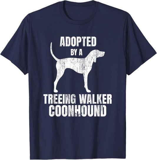 Treeing Walker Coonhound - Funny Dog Lover T-Shirt - T-Shirt | Navy