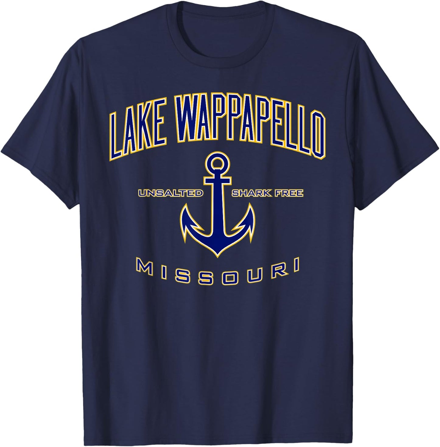 Lake Wappapello Missouri T-Shirt - T-Shirt | Navy