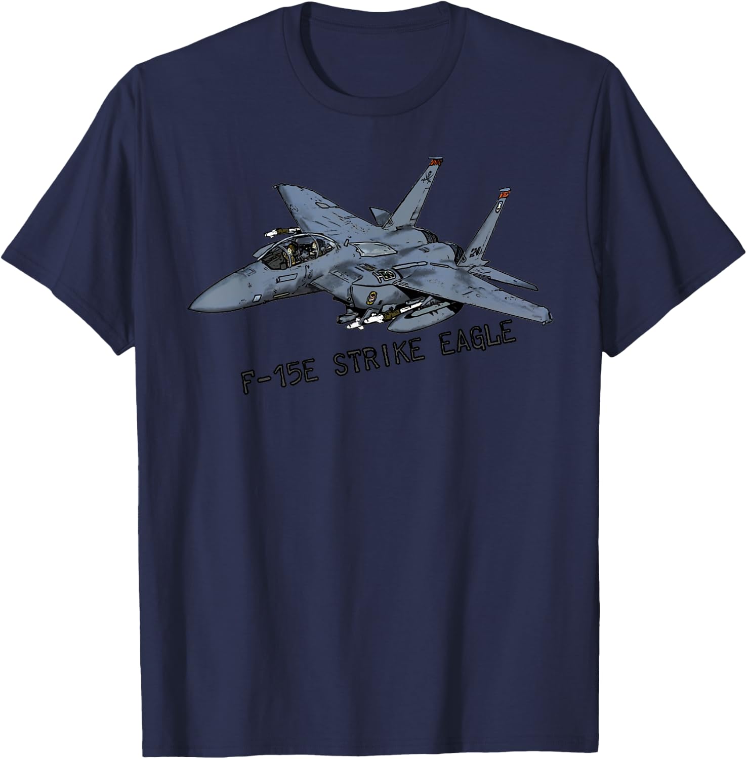 F-15E Strike Eagle T-Shirt - T-Shirt | Navy