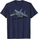 F-15E Strike Eagle T-Shirt - T-Shirt | Navy