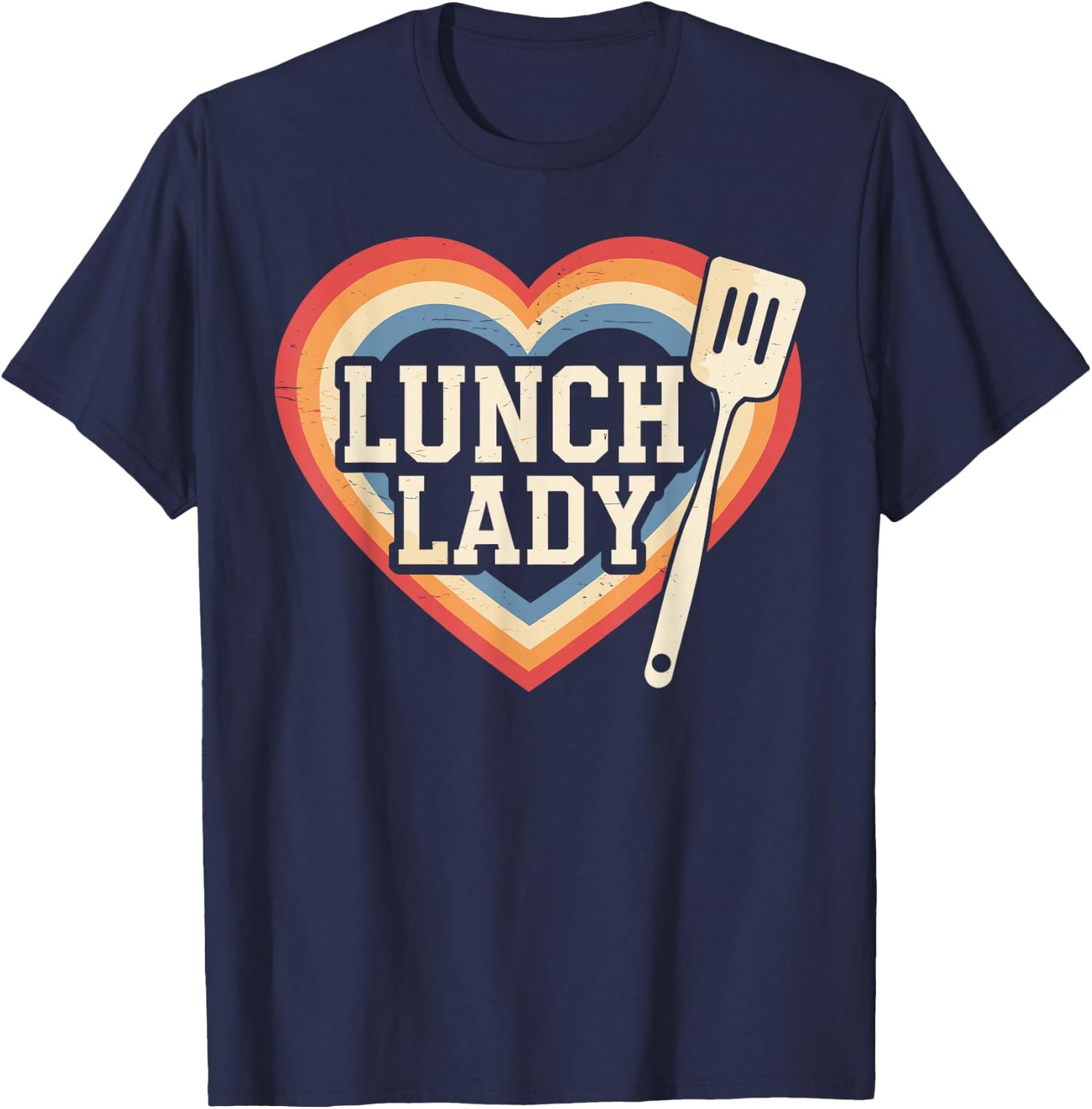 Lunch Lady T-Shirt - T-Shirt | Navy