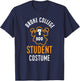 Halloween 2019 I'm A Broke College Student Costume Funny T-Shirt - T-Shirt | Navy