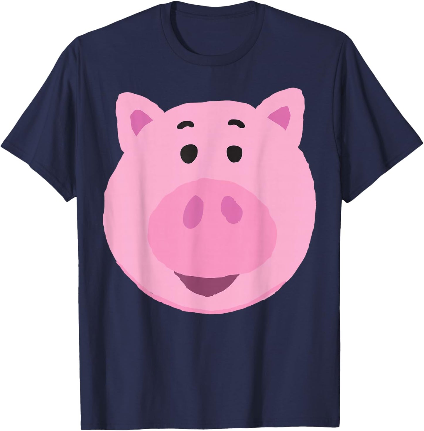Disney Pixar Toy Story Hamm Big Face T-Shirt - T-Shirt | Navy