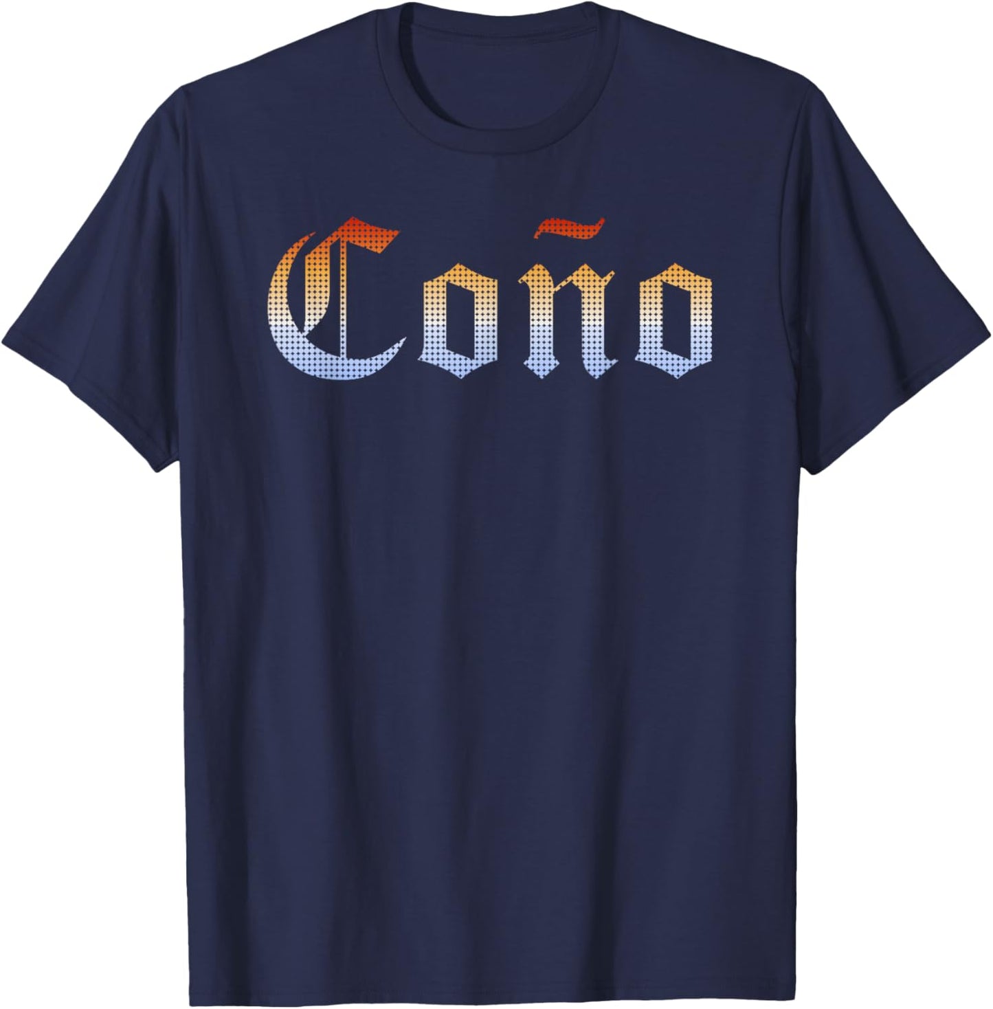 Cono Retro Vintage Funny T-Shirt - T-Shirt | Navy