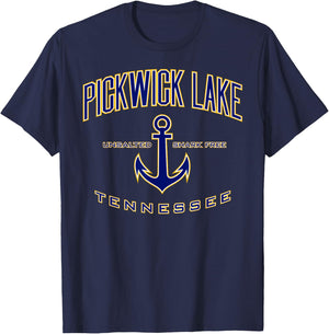 Pickwick Lake Shirt , Men, Girls & Boys T-Shirt - T-Shirt | Navy