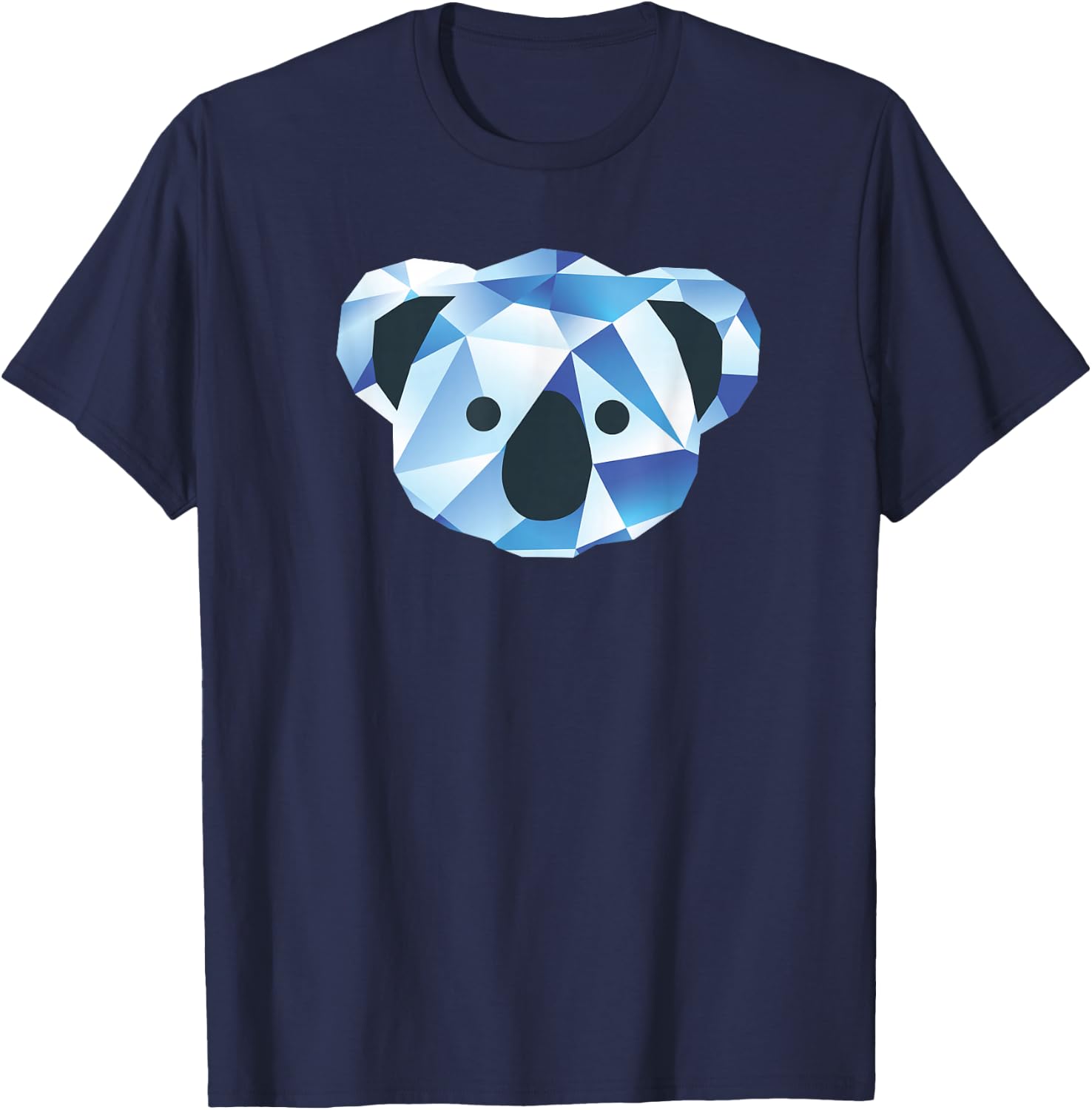 Crystal Koala Shirt For Adults Gift Australia Animal Lover T-Shirt - T-Shirt | Navy