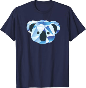Crystal Koala Shirt For Adults Gift Australia Animal Lover T-Shirt - T-Shirt | Navy