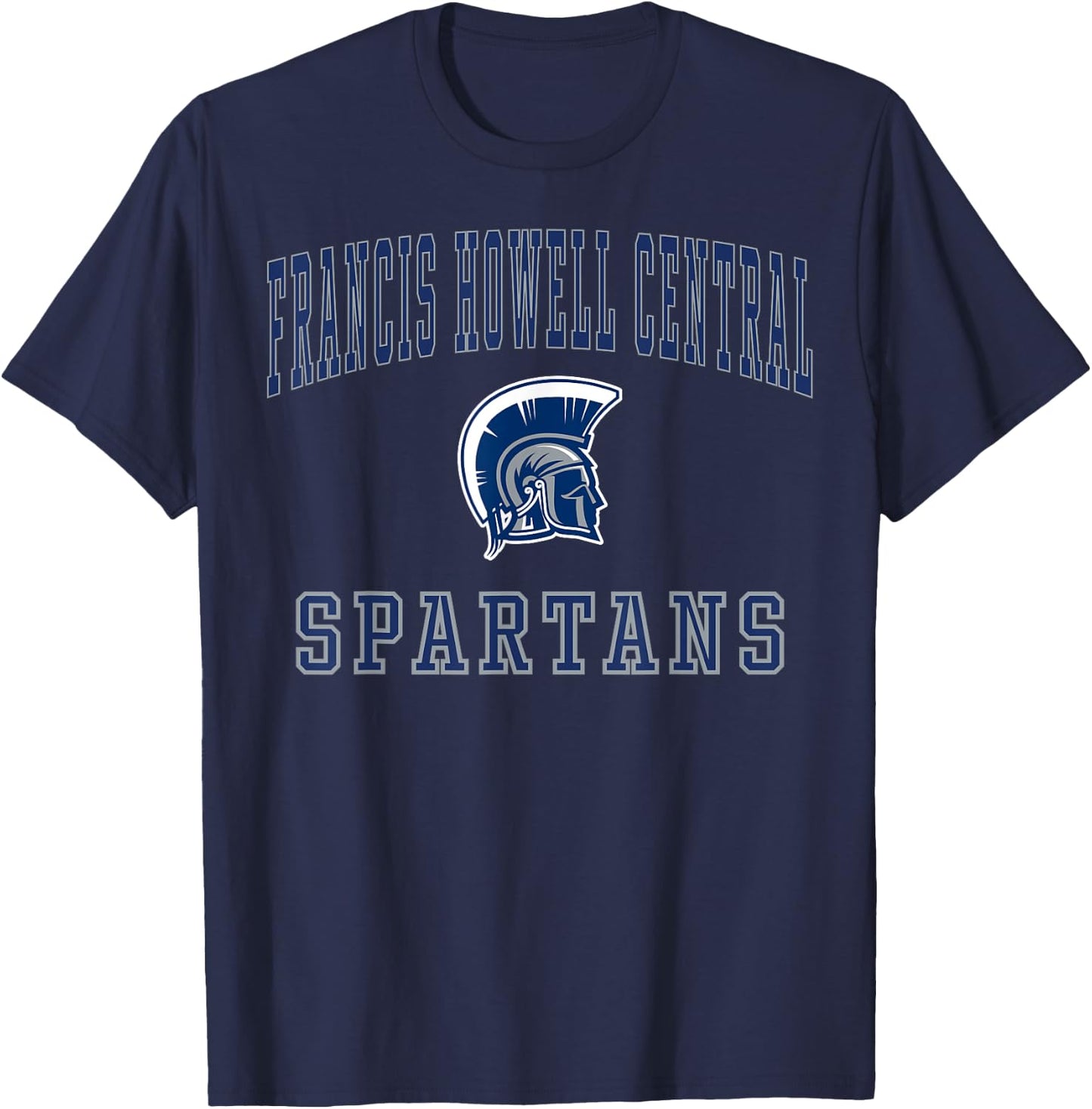Francis Howell Central High School Spartans C1 T-Shirt - T-Shirt | Navy