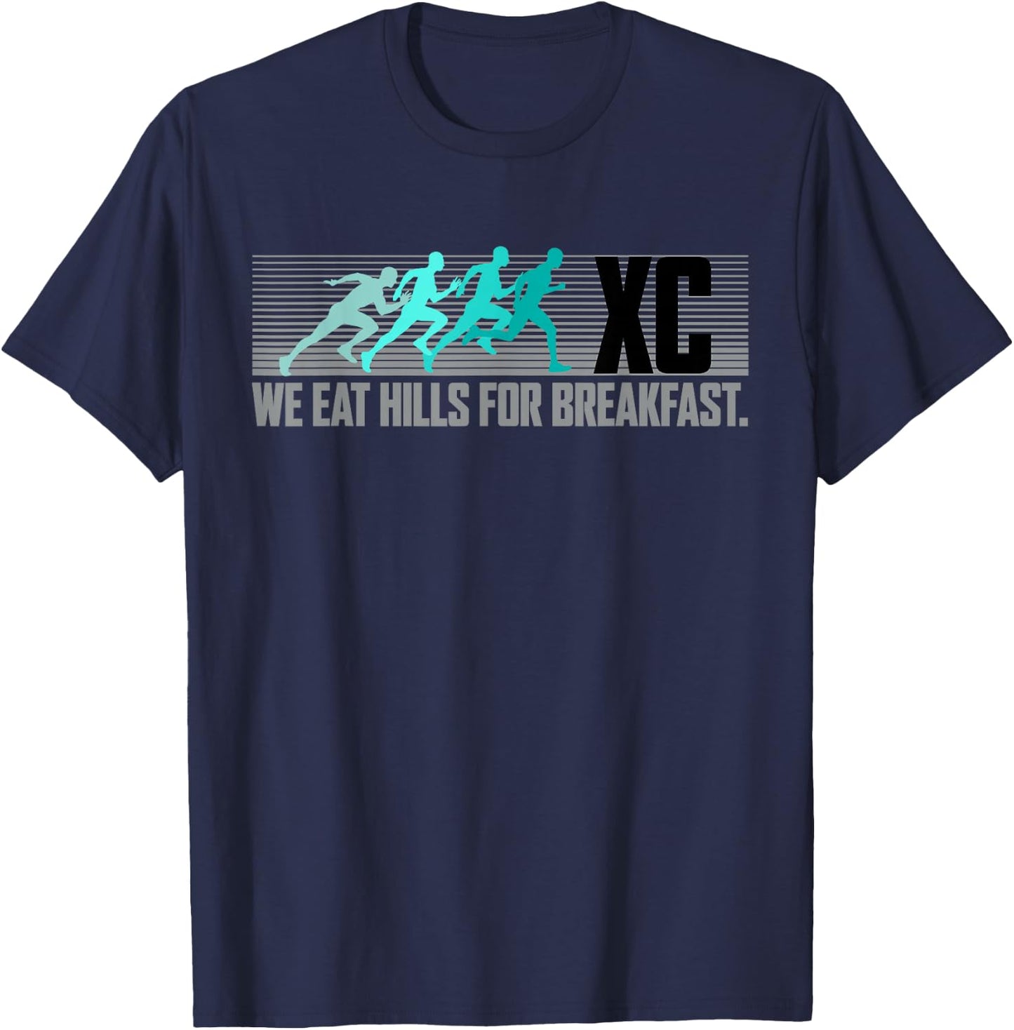 Cross Country Running T-Shirt - T-Shirt | Navy