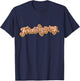 Vintage Friendsgiving Thanksgiving Costume Turkey Day Gifts T-Shirt - T-Shirt | Navy