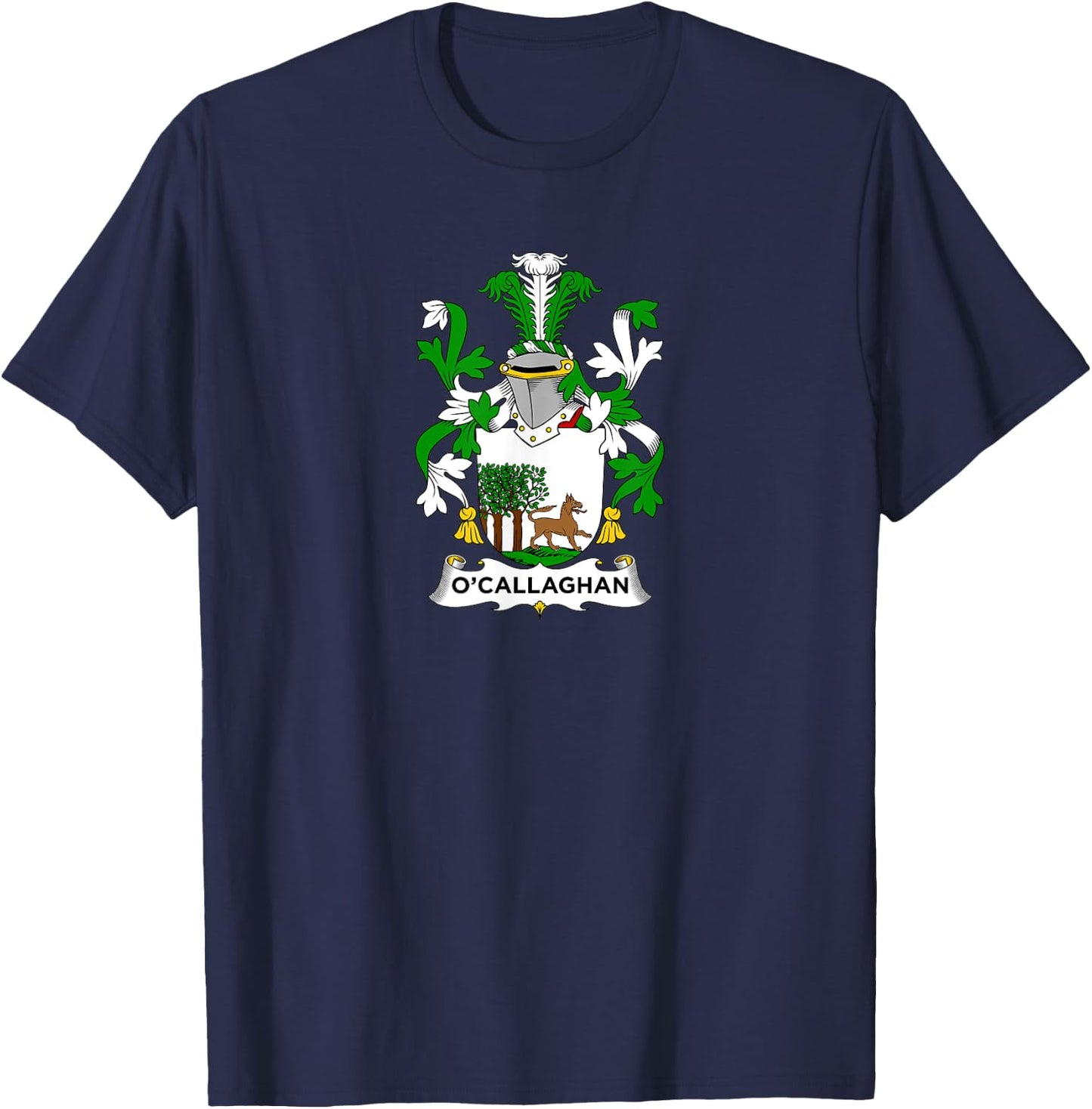 O'Callaghan Coat of Arms - Family Crest T-Shirt - T-Shirt | Navy