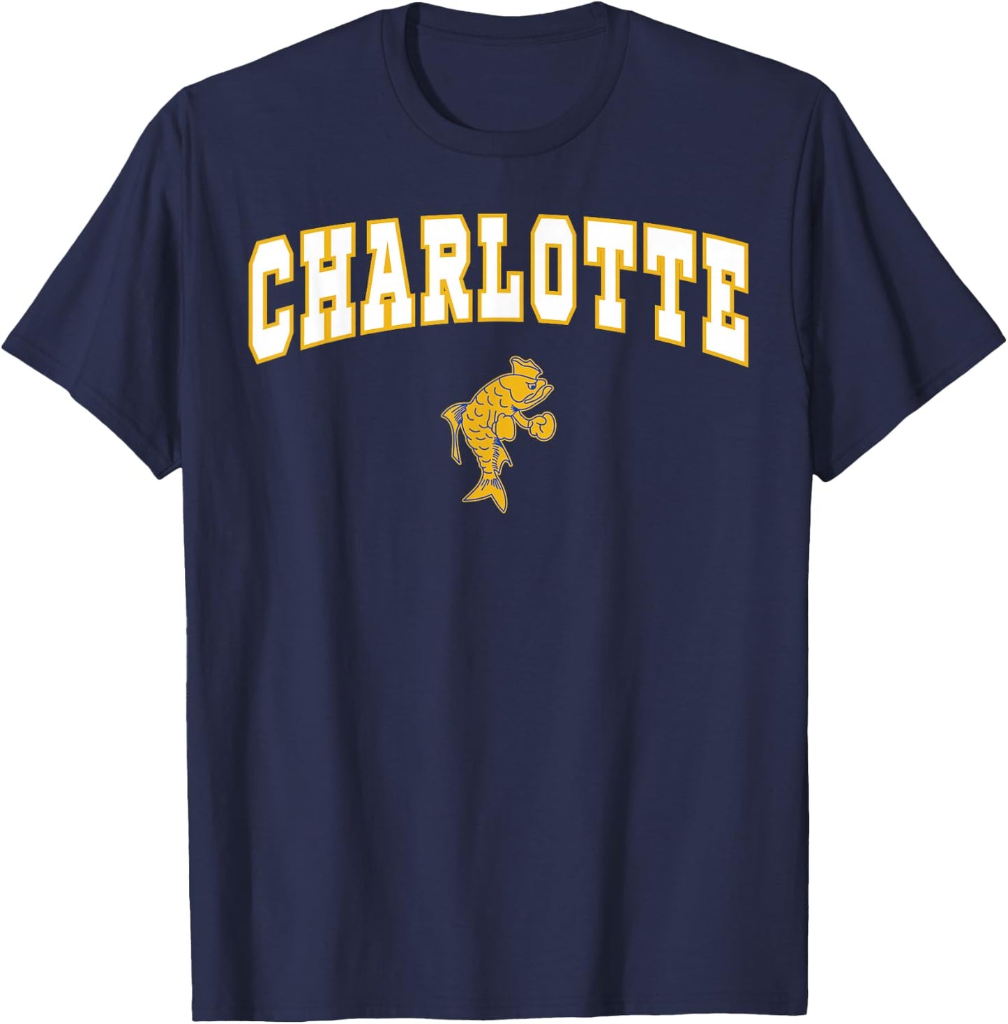 Charlotte High School Fighting Tarpons C2 T-Shirt - T-Shirt | Navy