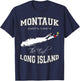 Montauk Long Island NY T-Shirt - T-Shirt | Navy