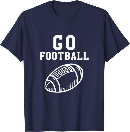 Go Football T-Shirt - T-Shirt | Navy