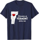 Someone In Vermont Loves Me - Vermont Shirt VT T-Shirt - T-Shirt | Navy