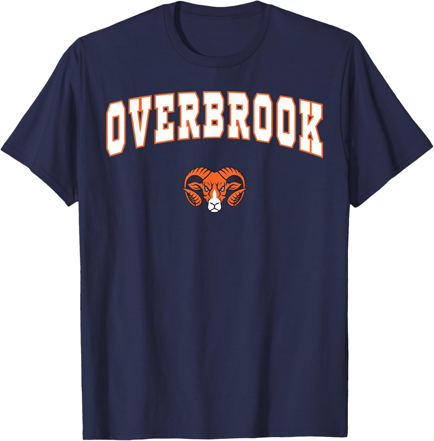 Overbrook High School Rams T-Shirt - T-Shirt | Navy