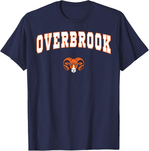 Overbrook High School Rams T-Shirt - T-Shirt | Navy