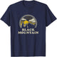 Black Mountain North Carolina NC T Shirt Vintage Hiking T-Shirt - T-Shirt | Navy