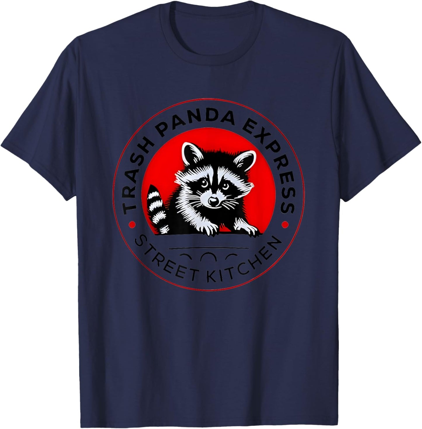 Trash Panda Express Street Kitchen T-Shirt - T-Shirt | Navy