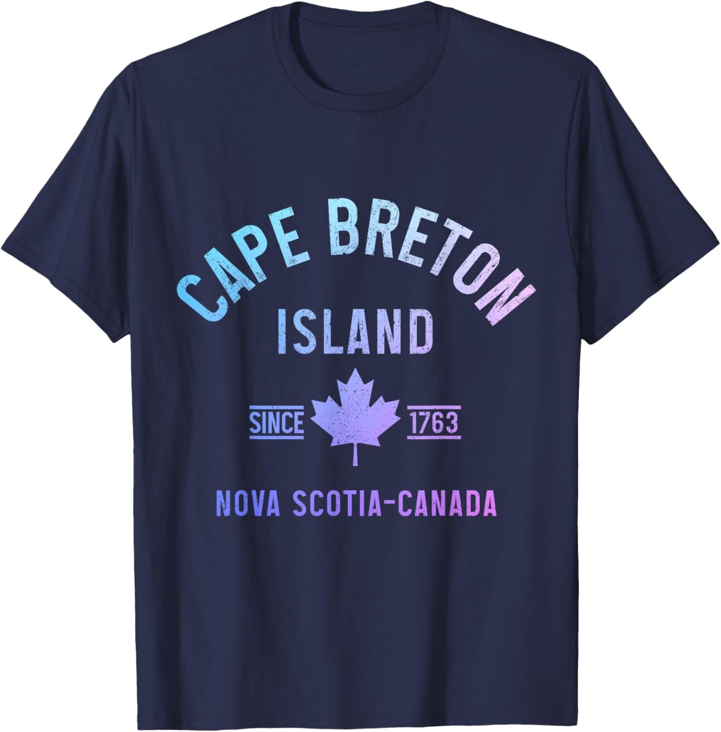 Cape Breton Island Nova Scotia Canada Souvenirs T-Shirt - T-Shirt | Navy
