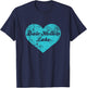 I Love Dale Hollow Lake Shirt, Kentucky Camping Gift T-Shirt - T-Shirt | Navy