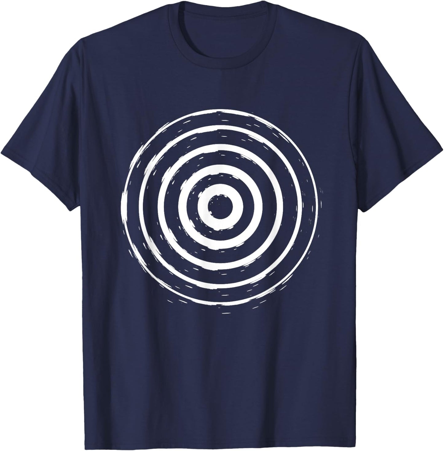 Funny Bullseye Circles Kids Adult Halloween Costume T-Shirt - T-Shirt | Navy