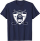 Los Angeles Kings Shield Black Officially Licensed T-Shirt - T-Shirt | Navy