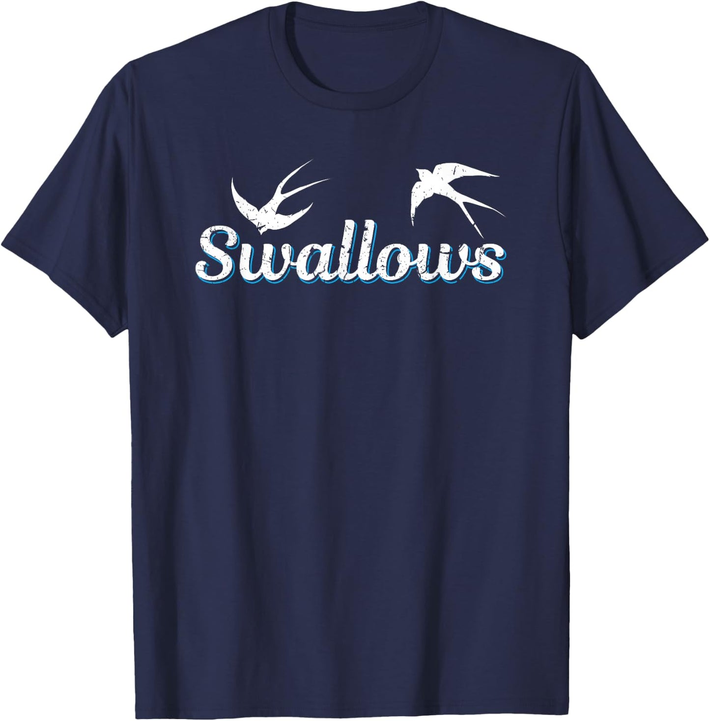 Spit or Swallow Funny Oral Sex BDSM Kinky Feitsh Swallows T-Shirt - T-Shirt | Navy