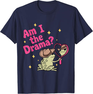 Am I The Drama T-Shirt - T-Shirt | Navy