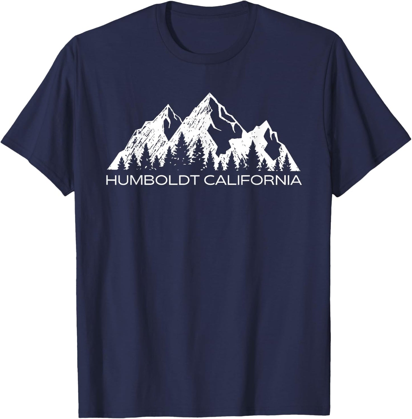 Humboldt Shirt Men Women | Humboldt County California Gift T-Shirt - T-Shirt | Navy