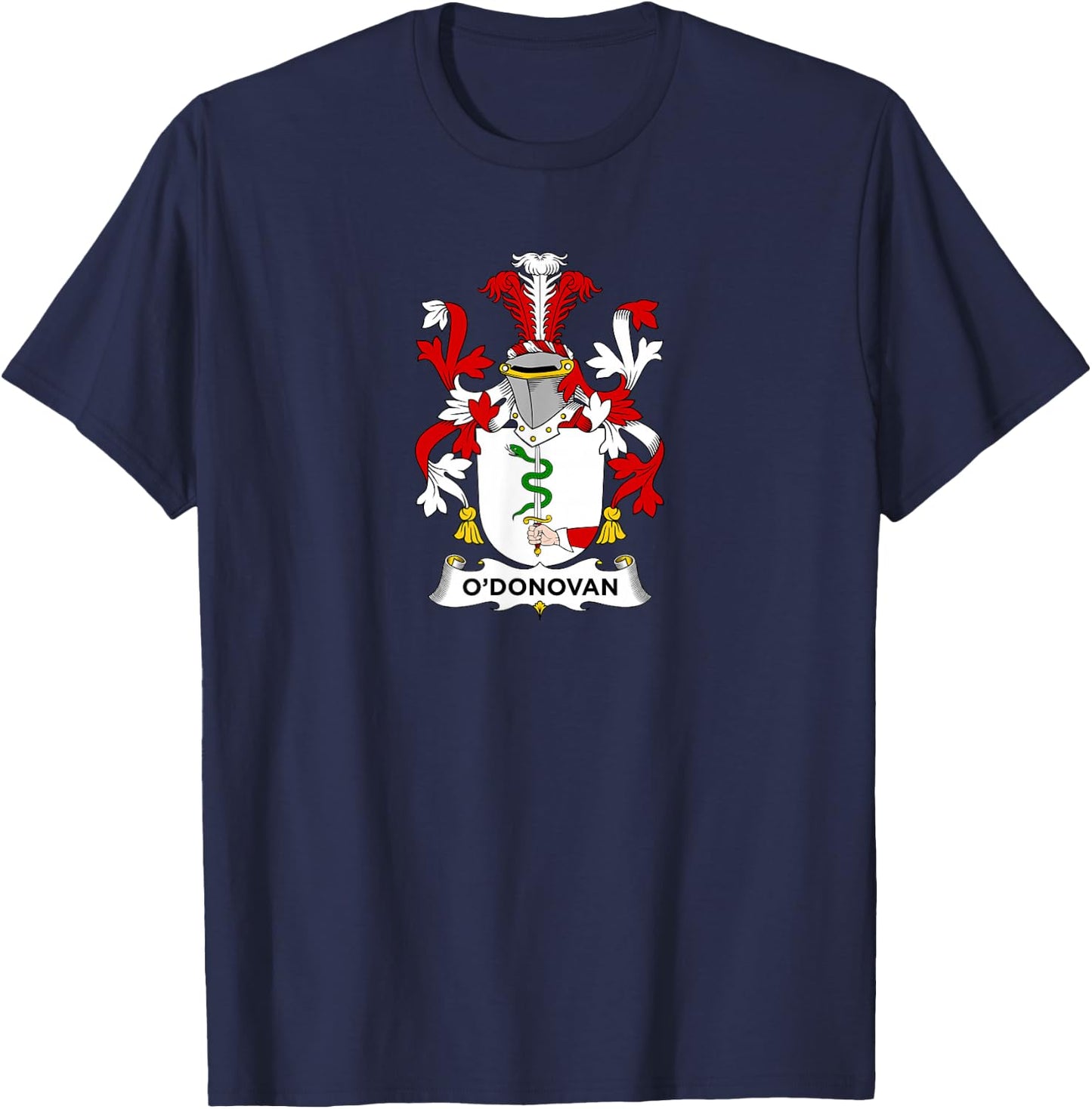 O'Donovan Coat of Arms - Family Crest T-Shirt - T-Shirt | Navy