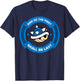 Nintendo Mario Kart Blue Shell Circle Text T-Shirt - T-Shirt | Navy