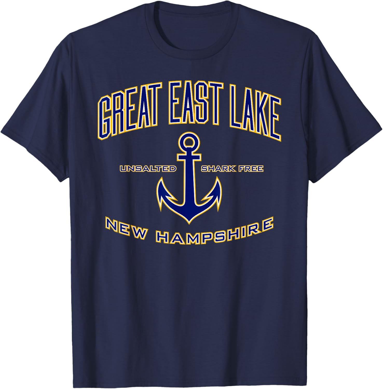 Great East Lake NH T-Shirt - T-Shirt | Navy