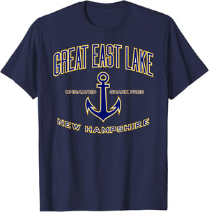 Great East Lake NH T-Shirt - T-Shirt | Navy